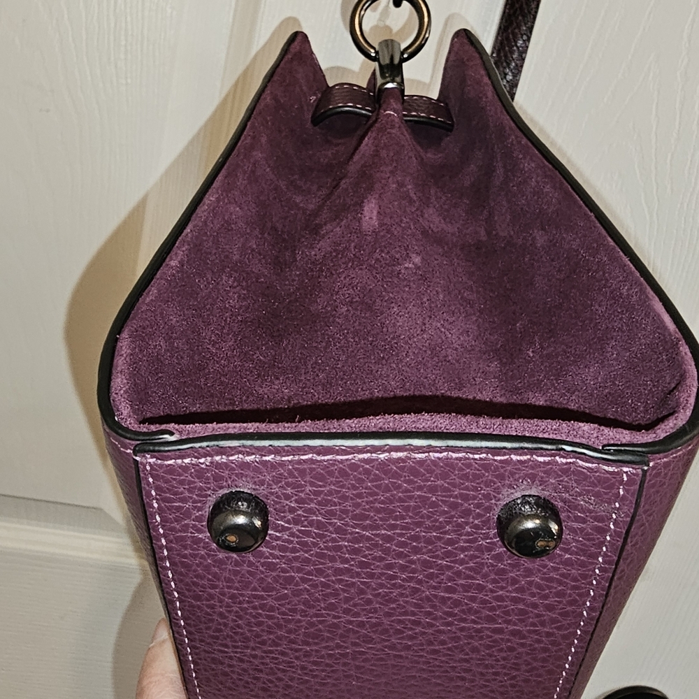 Coach NWT Boysenberry Lane Carryall Satchel - Picture 13 of 16